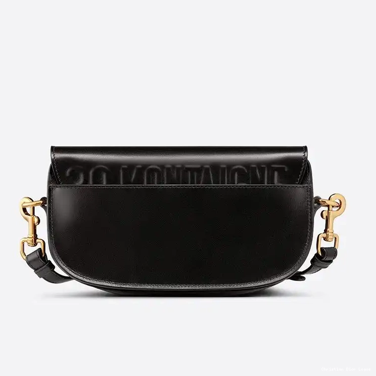 Cheap Bag East-West Dior Black Box Bobby Calfskin 0321 Luxury
