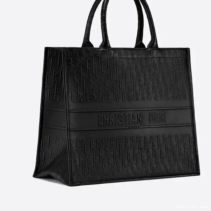 Cheap Book Embossed Tote Calfskin Oblique Dior Black 0322 Luxury