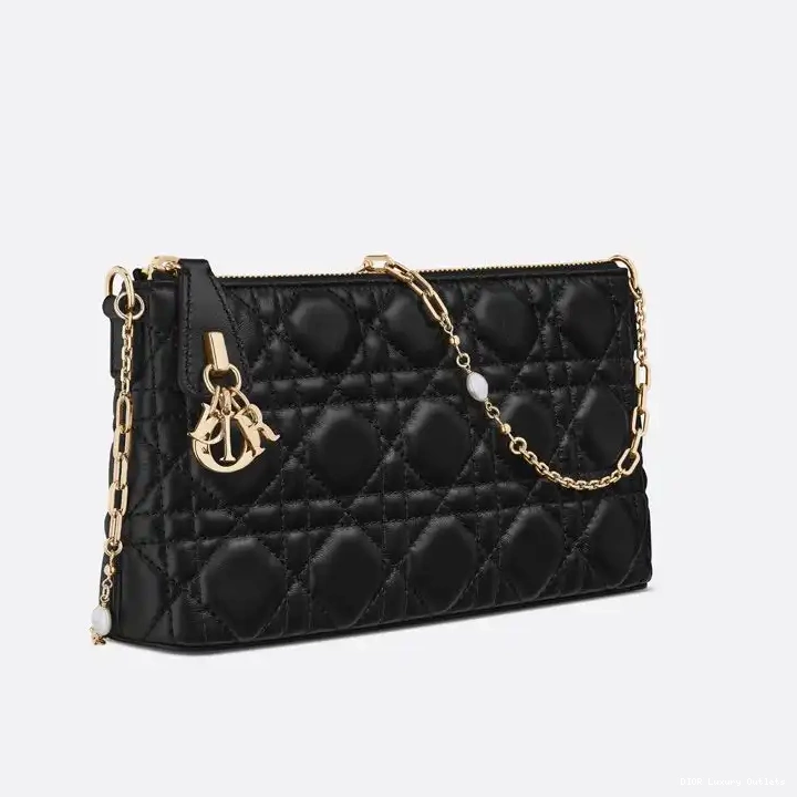 Cheap Lambskin Black Bag Dior Mini Cannage Midi 0320 Luxury