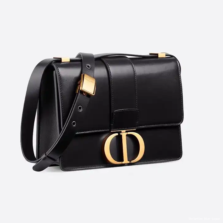 Cheap Calfskin 30 Box Montaigne Dior Black Bag 0322 Luxury