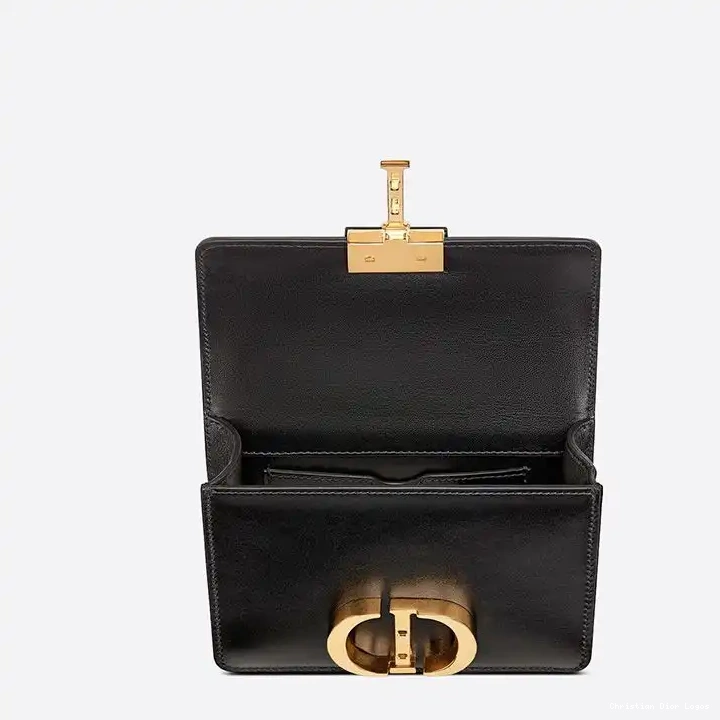 Cheap Black 30 Micro Bag Montaigne Box Calfskin Dior 0315 Luxury