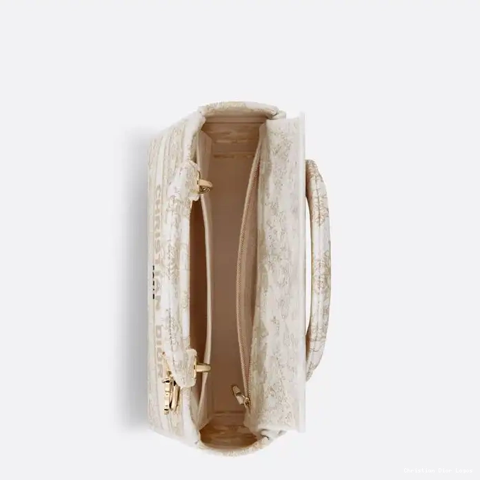 Cheap Around Bag Canvas D-lite Gold Medium Butterfly Motif World White Lady The 0322 Luxury