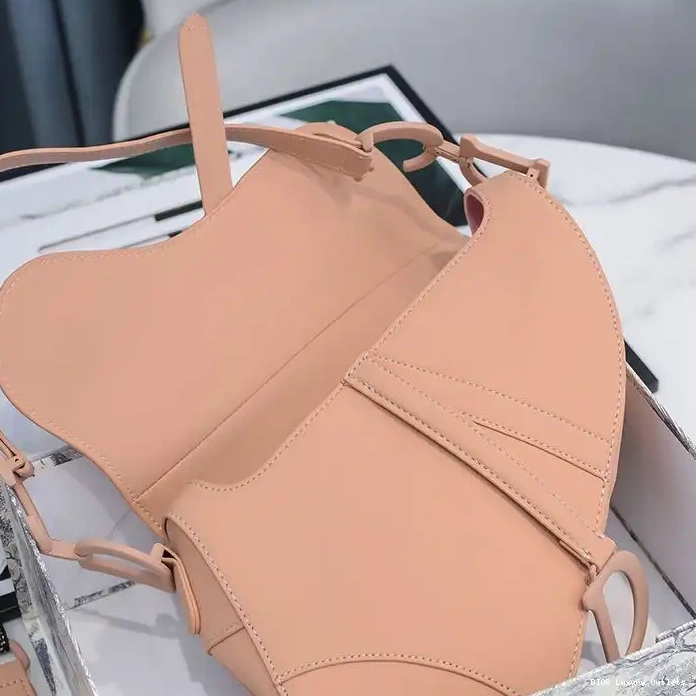 Cheap Saddle Pink Bag Calfskin Ultramatte Dior 0319 Luxury