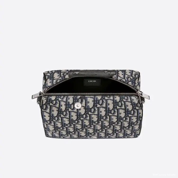 Cheap Blue 22 Lingot Motif Oblique Bag Canvas Dior 0319 Luxury