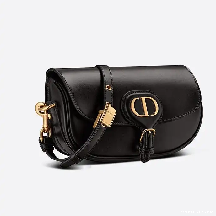 Cheap Bag East-West Dior Black Box Bobby Calfskin 0321 Luxury